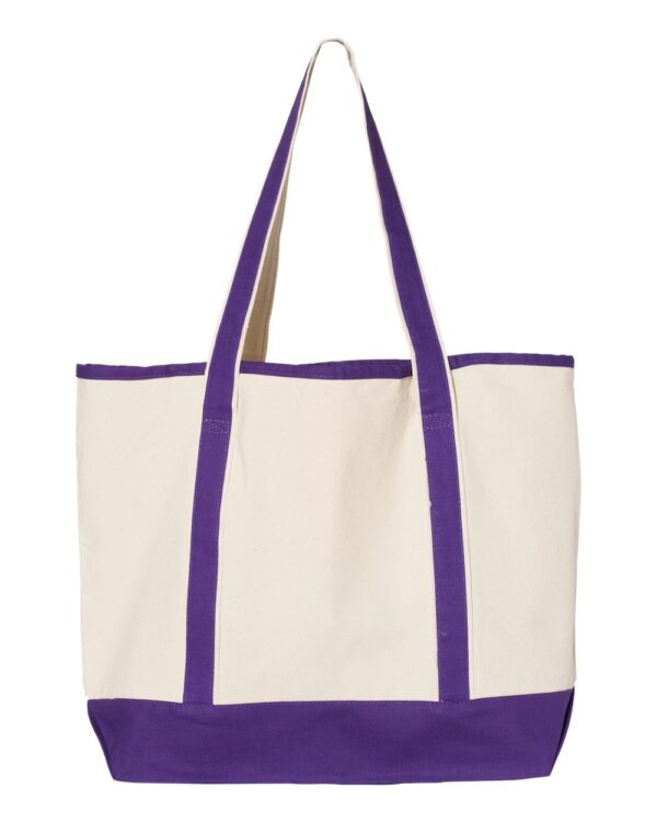 Hampden Academy Music Association Large Canvas Tote - Image 2