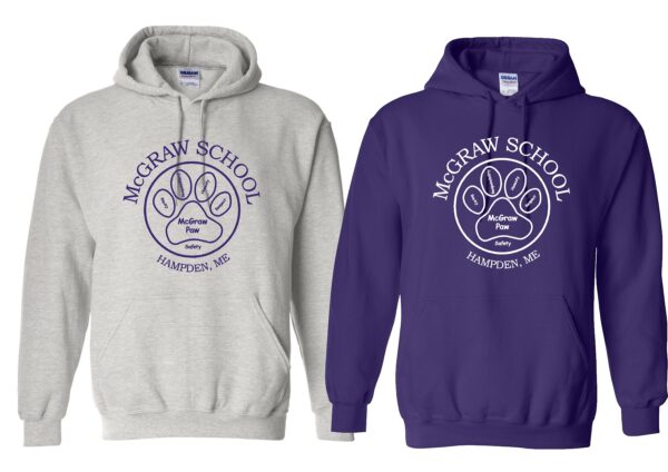 McGraw Hooded Pullover Sweatshirt
