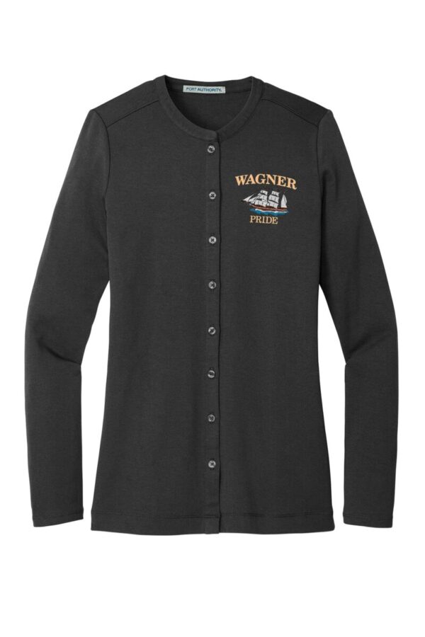 Wagner Pride Ladies Concept Stretch Button-Front Cardigan - Image 2