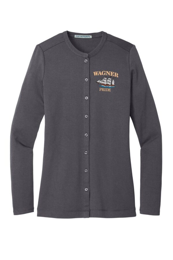 Wagner Pride Ladies Concept Stretch Button-Front Cardigan - Image 3