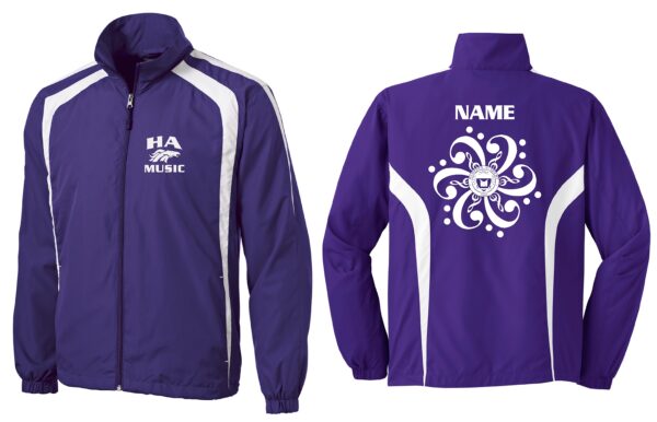 Hampden Academy Music Association Color Block Raglan Jacket