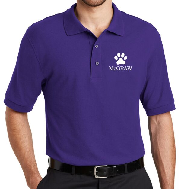 McGraw Unisex Silk Touch Polo - Image 3