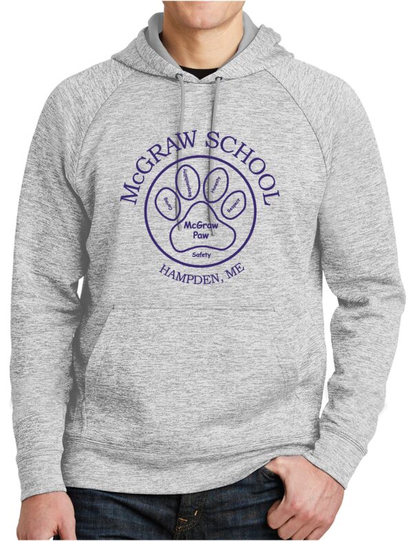 McGraw 100% Polyester PosiCharge Hooded Pullover - Image 2