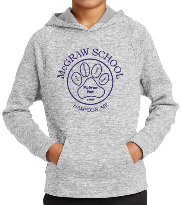 McGraw 100% Polyester PosiCharge Hooded Pullover - Image 4