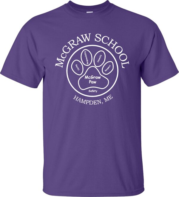 McGraw 100% Heavy Cotton T-shirt - Image 2