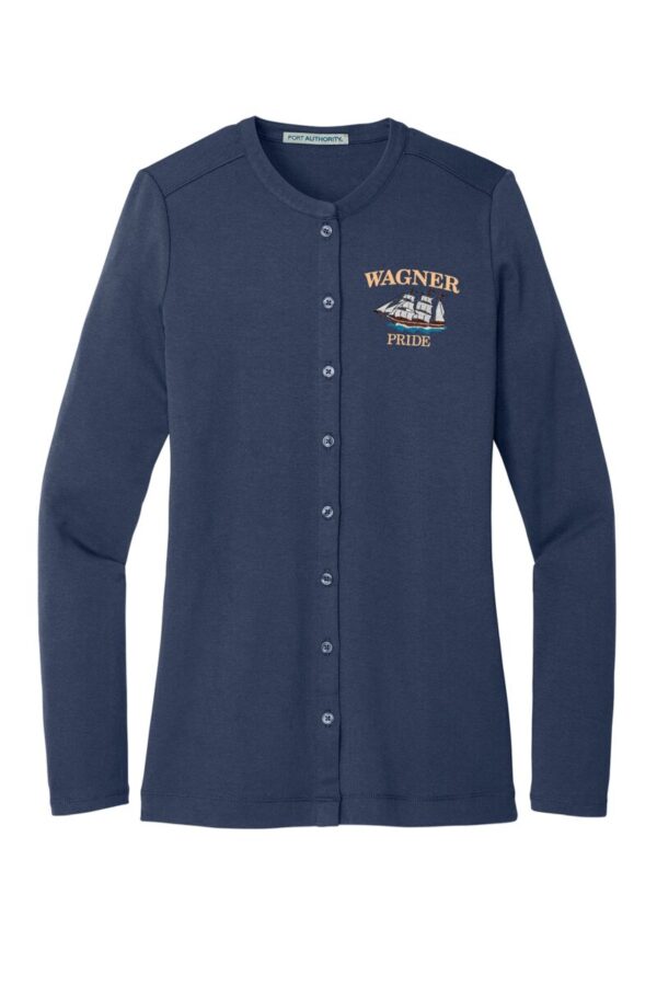Wagner Pride Ladies Concept Stretch Button-Front Cardigan - Image 4