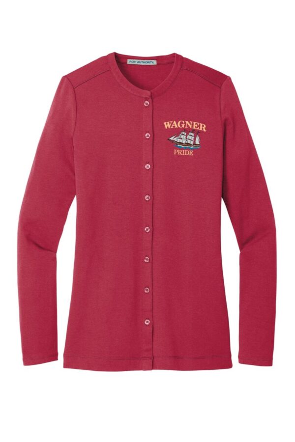 Wagner Pride Ladies Concept Stretch Button-Front Cardigan - Image 5