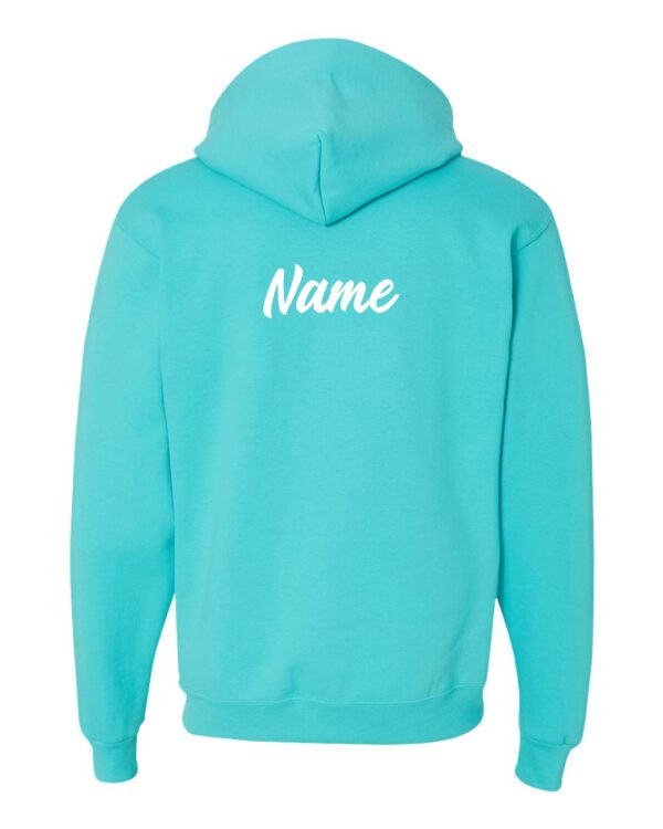 CMA Shatter Star Hoodie with Neon Coral Glitter - Image 6