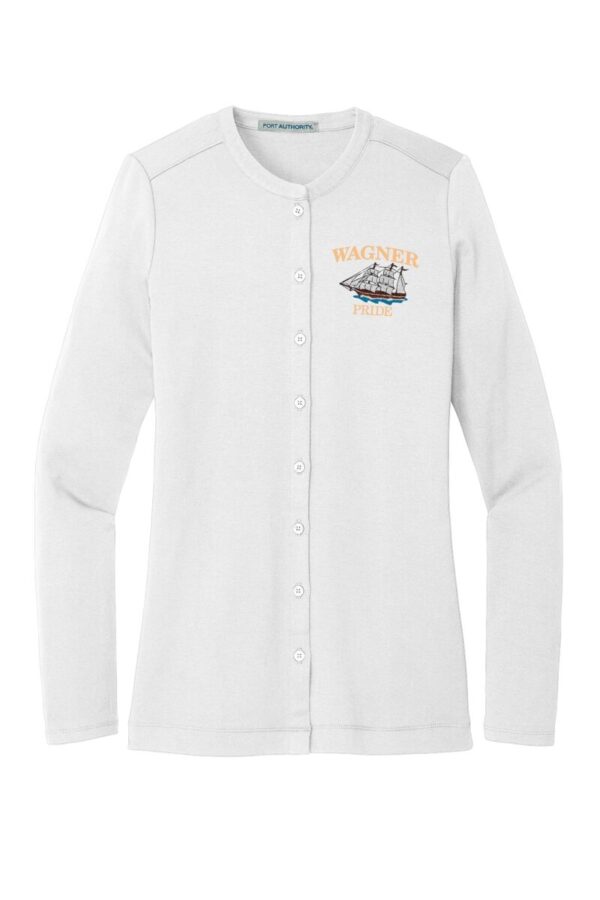 Wagner Pride Ladies Concept Stretch Button-Front Cardigan - Image 6