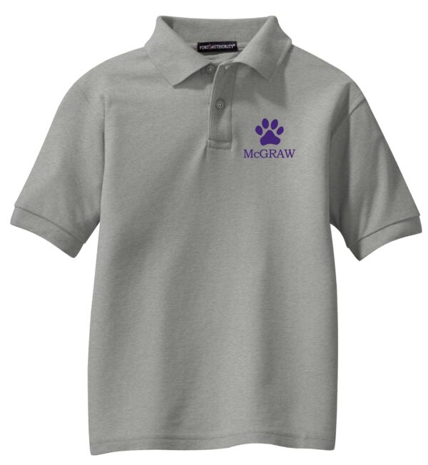 McGraw Youth Silk Touch Polo - Image 2