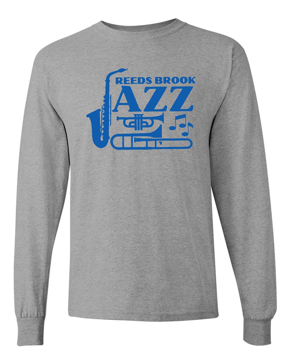 Reeds Brook Jazz 100% Heavy Cotton Long Sleeve T-shirt - Image 4