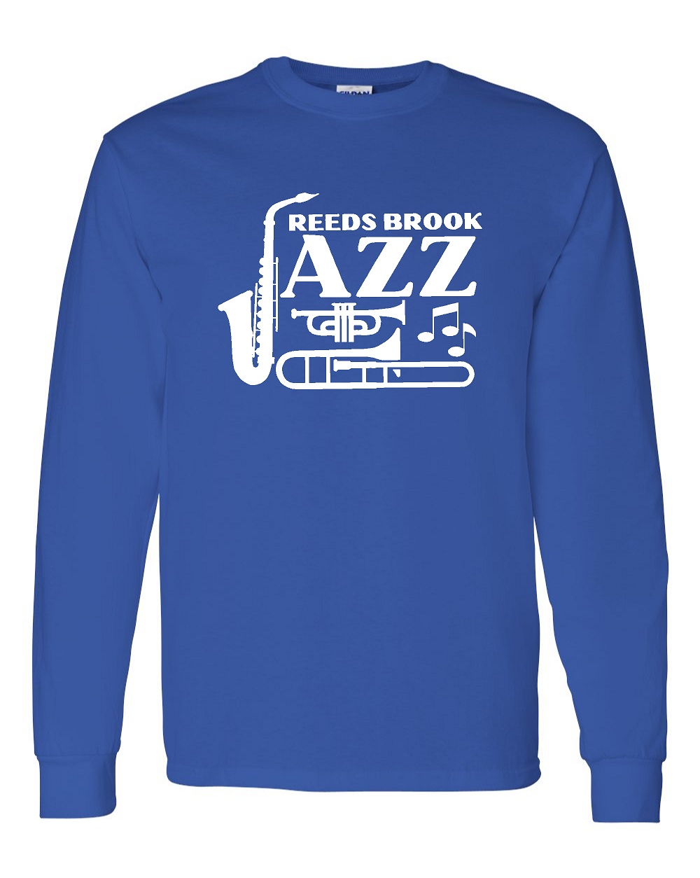 Reeds Brook Jazz 100% Heavy Cotton Long Sleeve T-shirt - Image 5