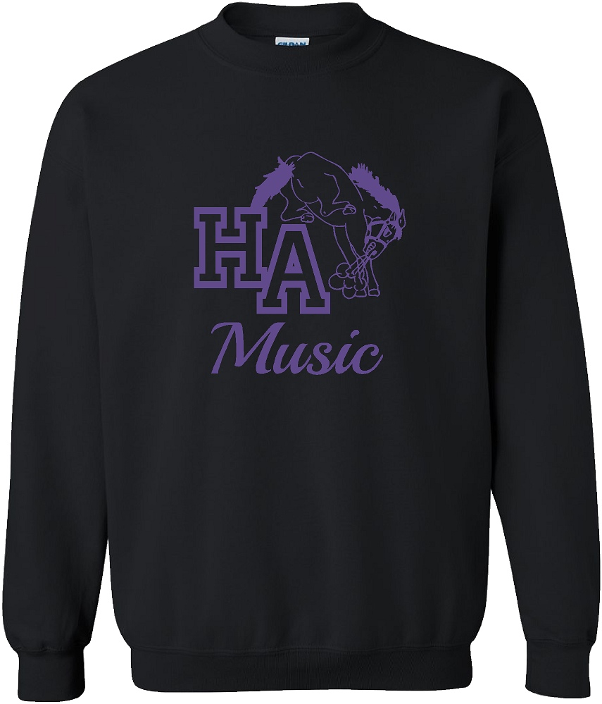 HA Music Association Crewneck Sweatshirts - Image 7