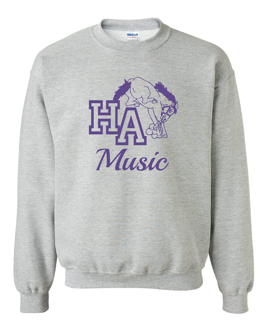 HA Music Association Crewneck Sweatshirts - Image 6