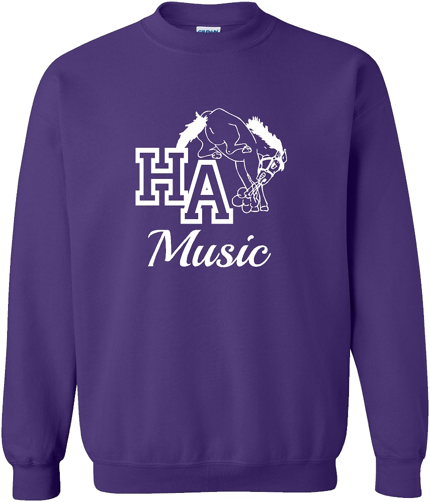 HA Music Association Crewneck Sweatshirts - Image 5