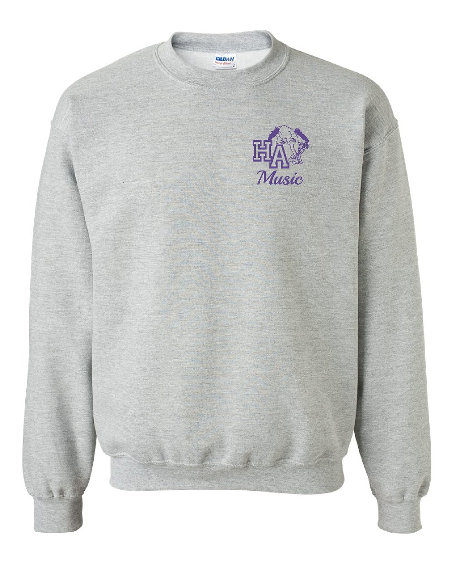 HA Music Association Crewneck Sweatshirts - Image 3