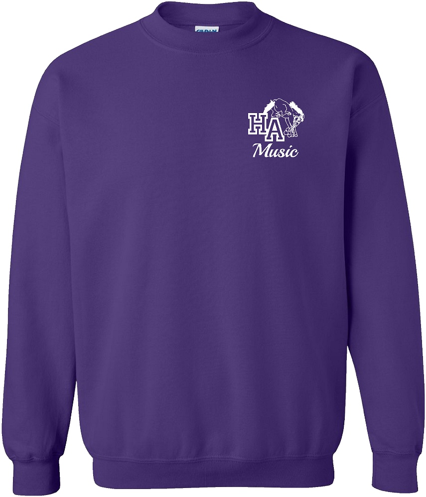 HA Music Association Crewneck Sweatshirts - Image 2