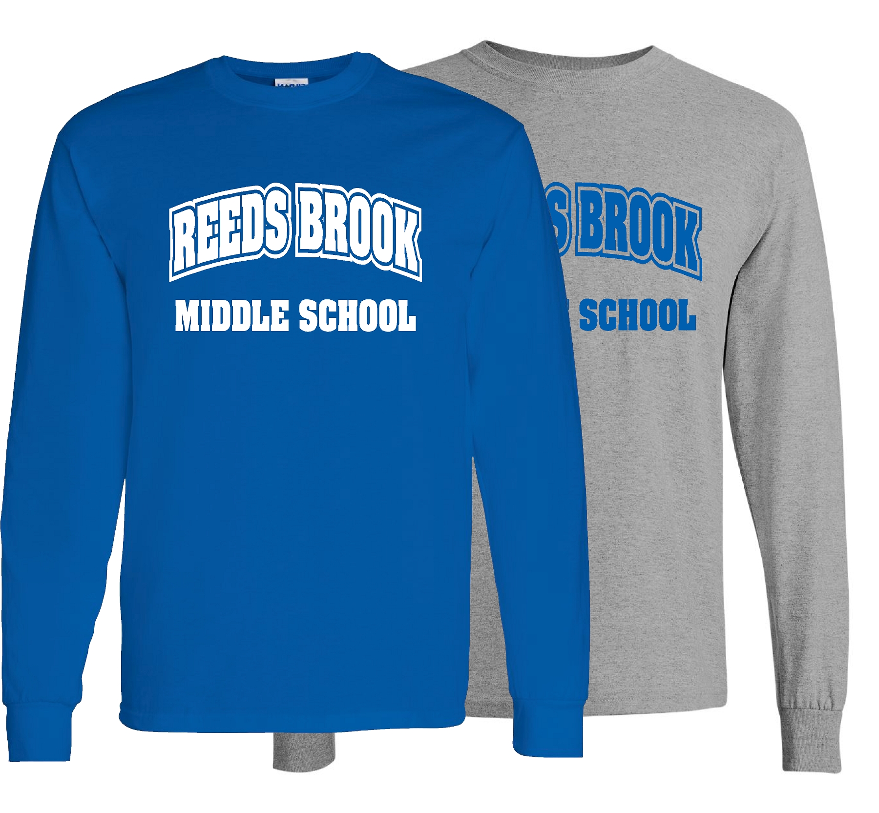 Reeds Brook 100% Heavy Cotton Long Sleeve T-shirt