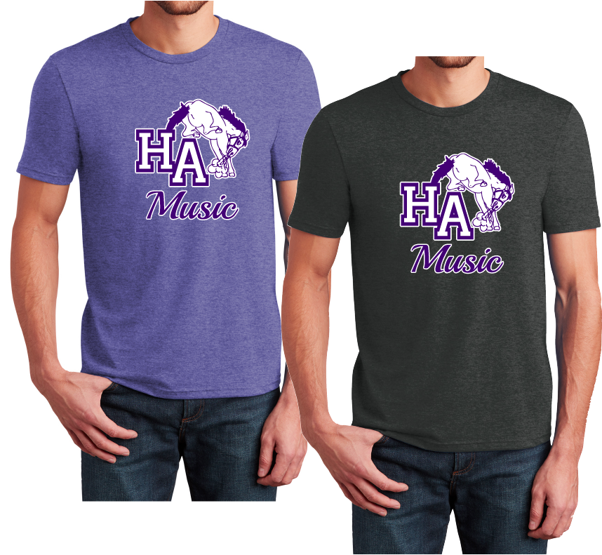 Hampden Academy Music Association Triblend Unisex Tee